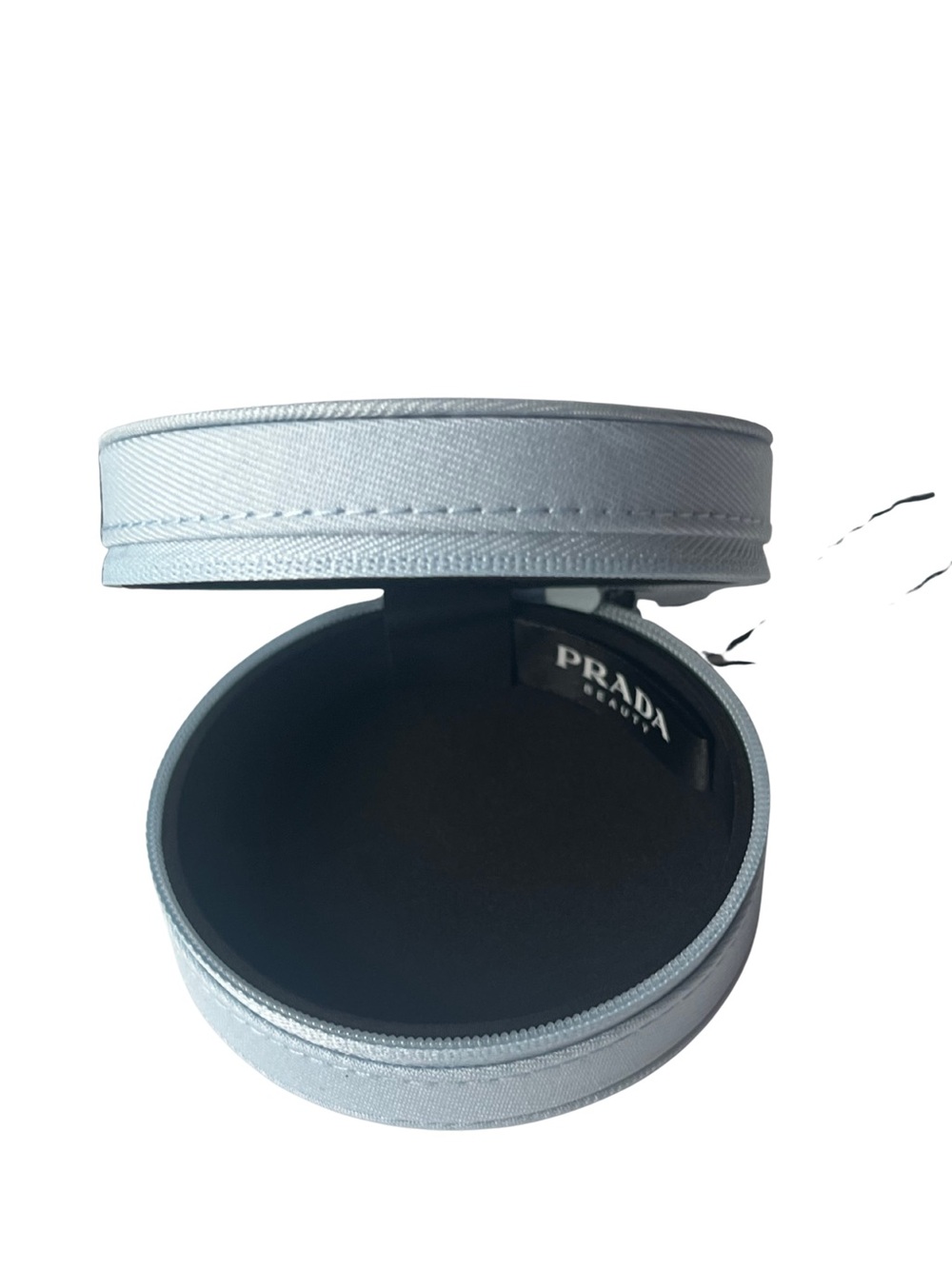 Prada Beauty Limited Edition Triangle Mirror & Blue Cosmetic Case Set - Picture 3 of 7